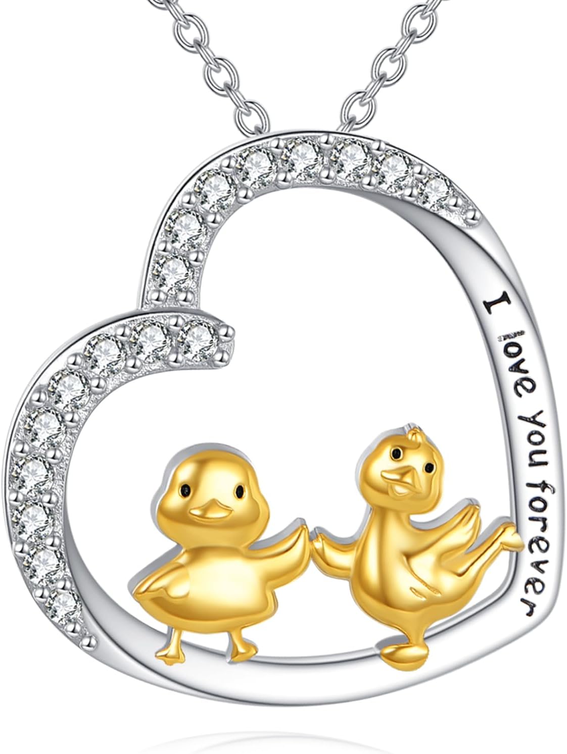 YAFEINI Tier Geschenke Sterling Silber Faultier/Panda/Fox/Pinguin/Alpaka/Kolibri/Frosch/Libellen/Fuchs/Schmetterling/Hirsch/Lama/Otter Halskette Tier Anhänger Schmuck für Frauen Geschenke