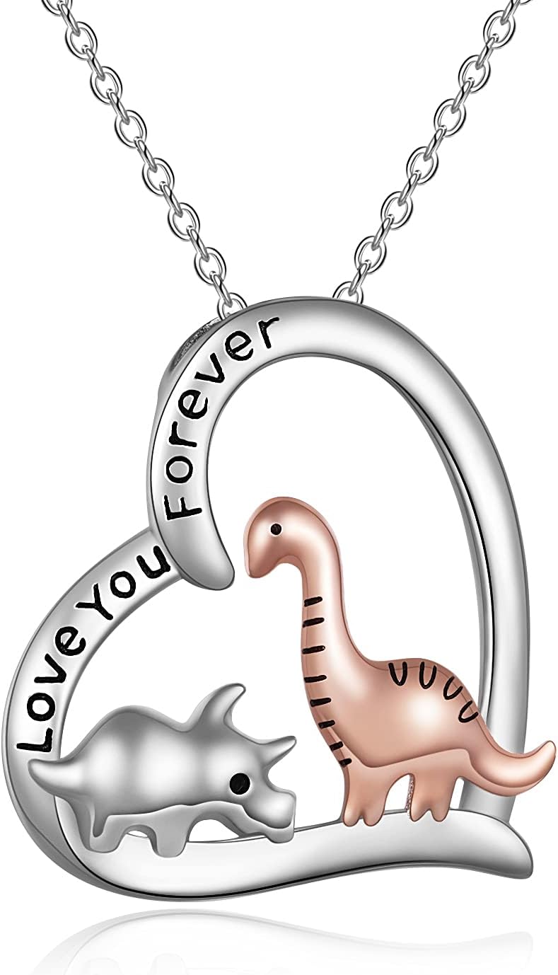 YAFEINI Tier Geschenke Sterling Silber Faultier/Panda/Fox/Pinguin/Alpaka/Kolibri/Frosch/Libellen/Fuchs/Schmetterling/Hirsch/Lama/Otter Halskette Tier Anhänger Schmuck für Frauen Geschenke