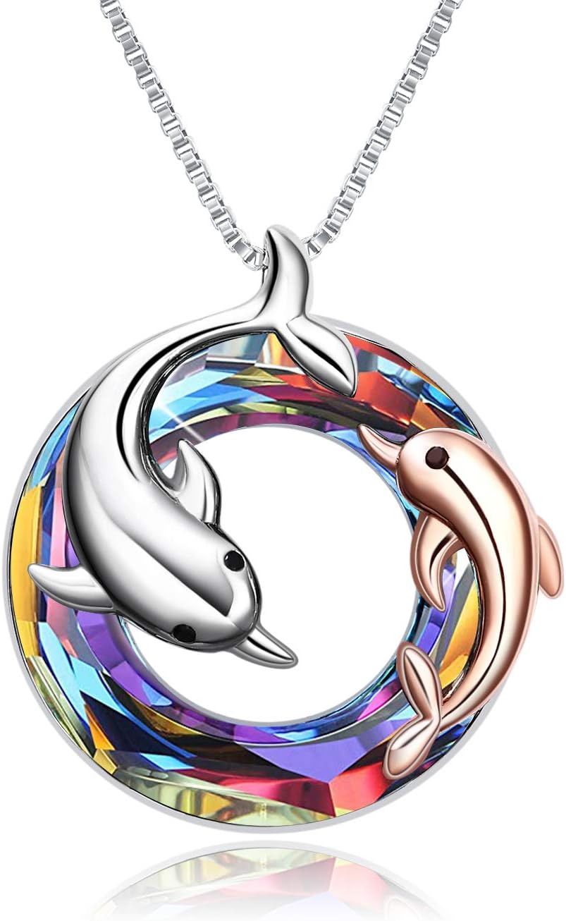 YAFEINI Tier Geschenke Sterling Silber Faultier/Panda/Fox/Pinguin/Alpaka/Kolibri/Frosch/Libellen/Fuchs/Schmetterling/Hirsch/Lama/Otter Halskette Tier Anhänger Schmuck für Frauen Geschenke