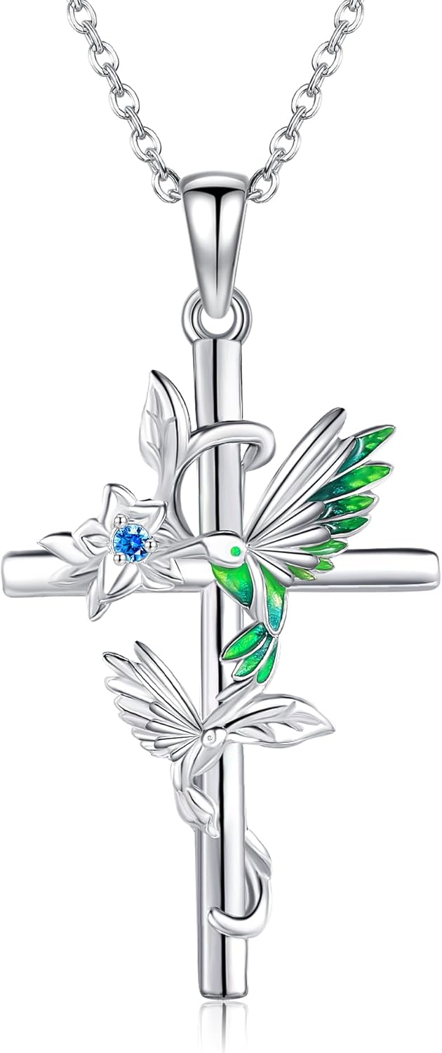 YAFEINI Tier Geschenke Sterling Silber Faultier/Panda/Fox/Pinguin/Alpaka/Kolibri/Frosch/Libellen/Fuchs/Schmetterling/Hirsch/Lama/Otter Halskette Tier Anhänger Schmuck für Frauen Geschenke