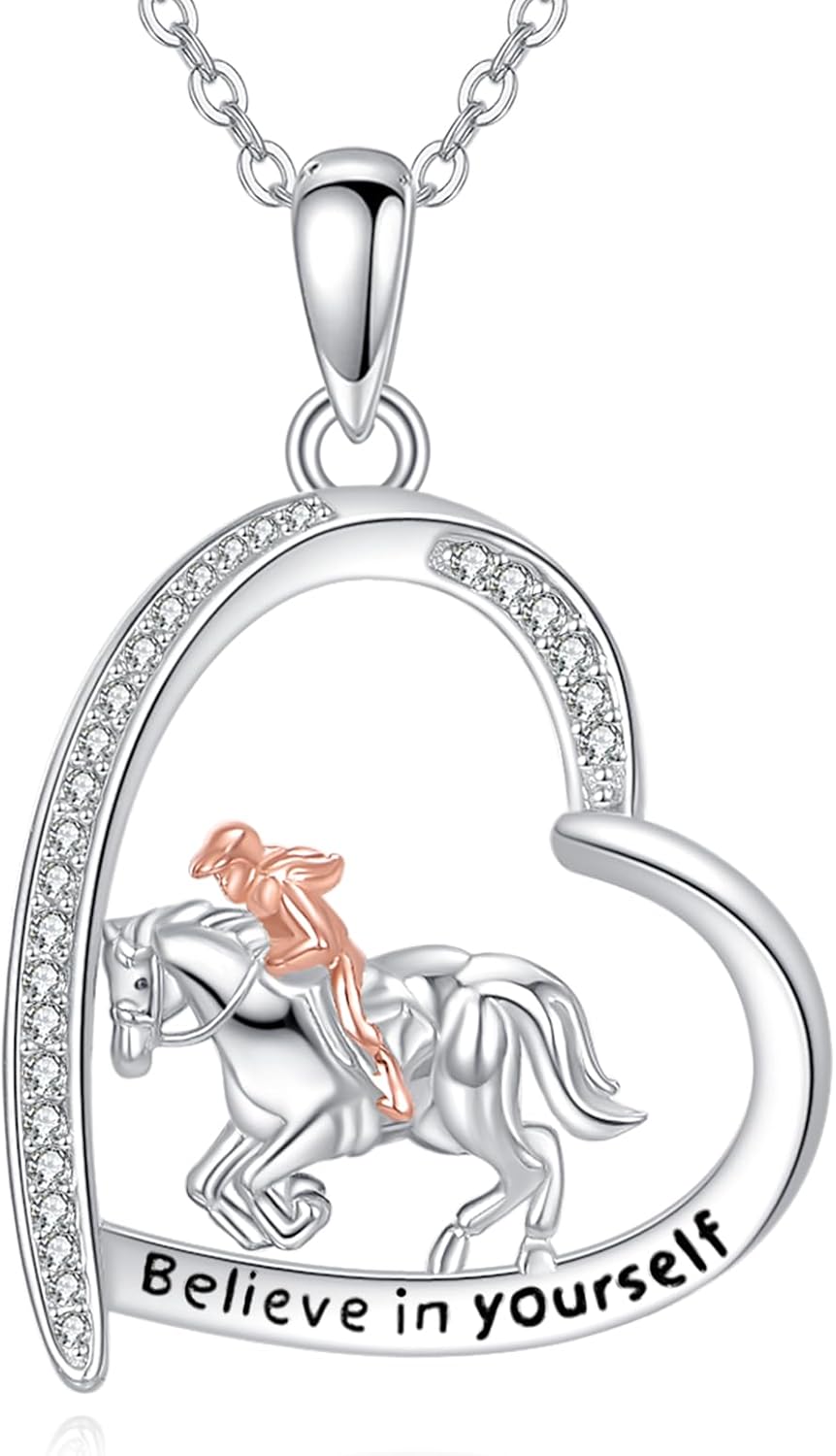 YAFEINI Tier Geschenke Sterling Silber Faultier/Panda/Fox/Pinguin/Alpaka/Kolibri/Frosch/Libellen/Fuchs/Schmetterling/Hirsch/Lama/Otter Halskette Tier Anhänger Schmuck für Frauen Geschenke